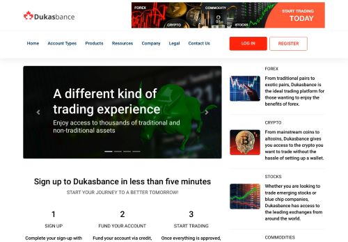 Dukasbance.com Reviews Scam
