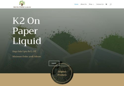 K2onpaperliquid.com Reviews Scam