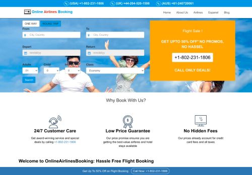 Onlineairlinesbooking.com Reviews Scam